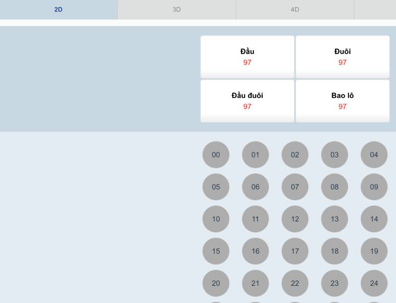 Hướng Dẫn Cách Cược Xổ Số Việt Nam 79king 3 cuoc 2d